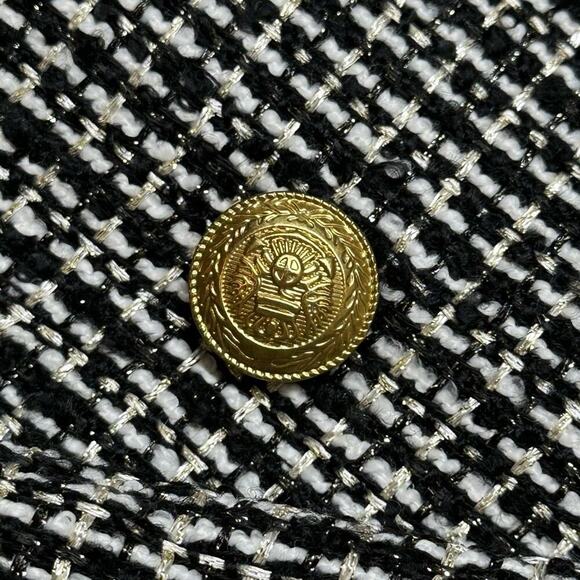 NWT | Bishop & Young | Cavalli Blazer | Metallic Tweed | Large - Picture 9 of 15